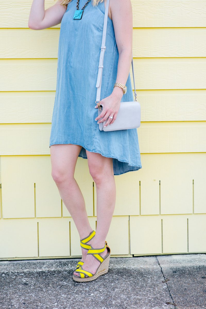 what to wear in the summer-hat, dress and wedges