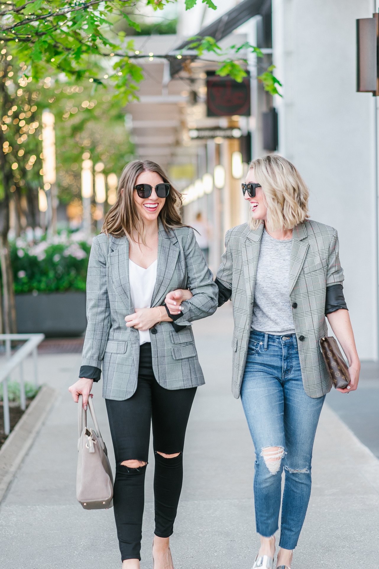 plaid jacket outfit